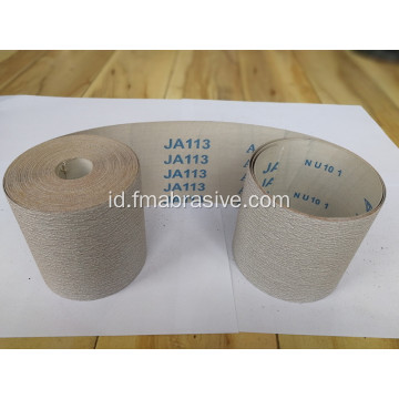 Hand Use Aluminium Oxide dilapisi Abrasive Cloth Ja113